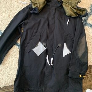 COACH Navy Men's Parka (Sz 50)